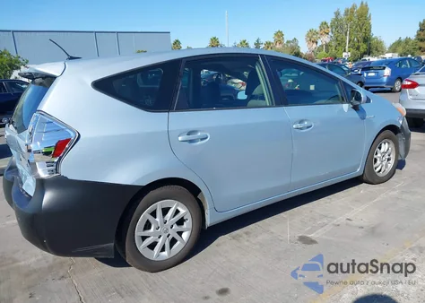 2013 Toyota Prius V из США, поврежденный, VIN JTDZN3EU2D3273418